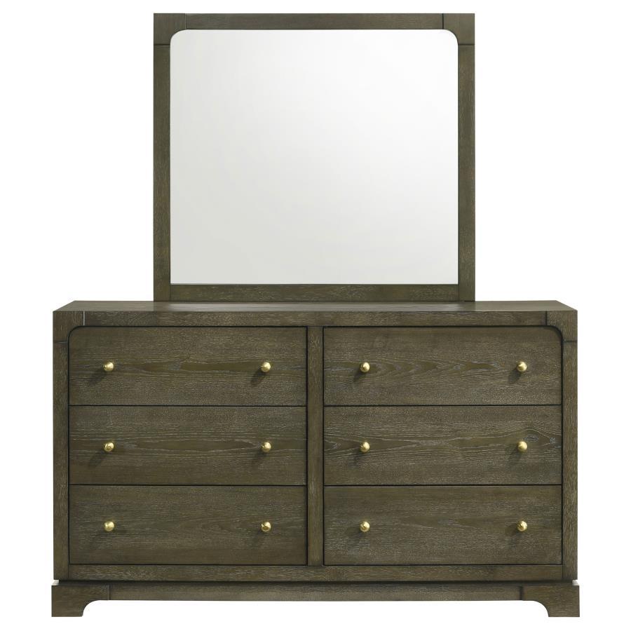 Gran Park - 6 - Drawer Dresser Cabinet Dressers by Coaster Fine Furniture - Walls Furniture & Mattress