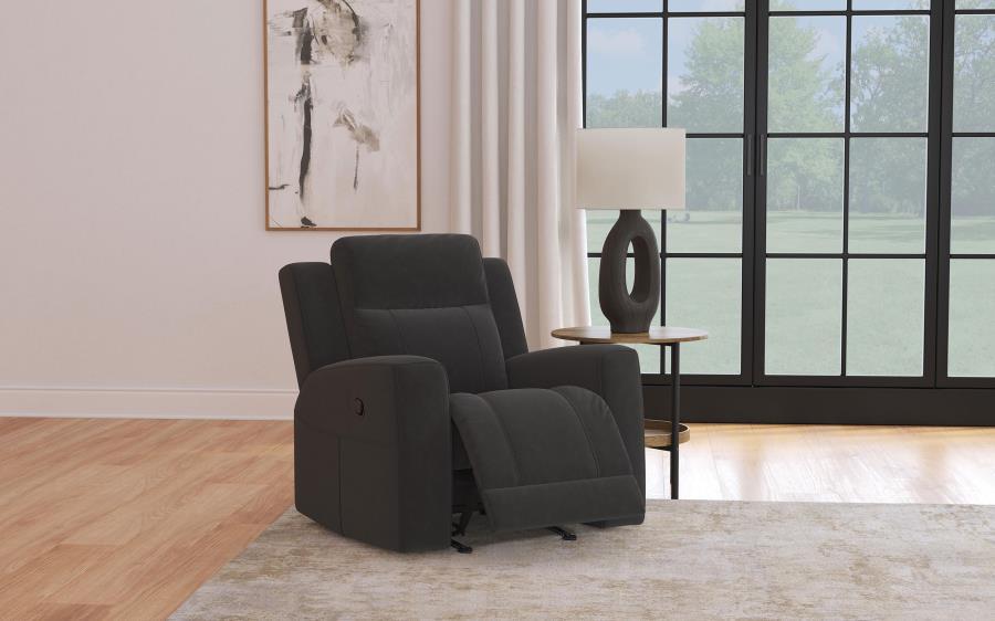 Brentwood - Upholstered Recliner Chair Reclining Chairs by Coaster Fine Furniture - Walls Furniture & Mattress