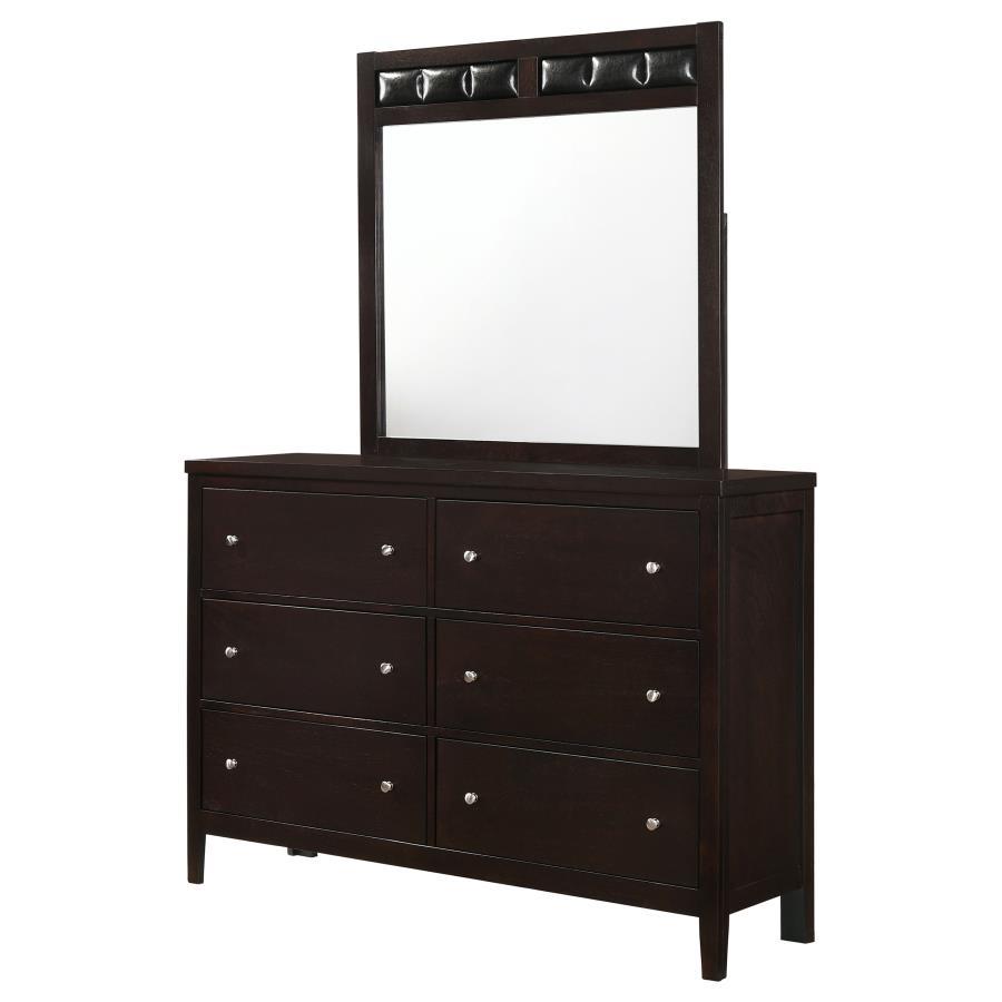 Carlton - 6 - Drawer Dresser Dressers by CoasterEveryday - Walls Furniture & Mattress