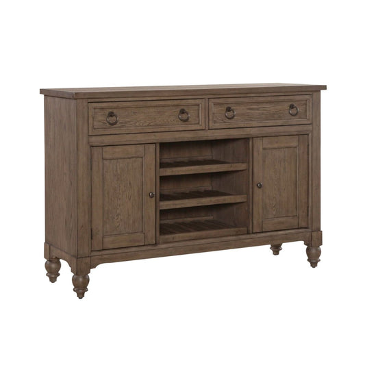 Americana Farmhouse - Buffet - Light Brown Buffets by Liberty Furniture - Walls Furniture & Mattress