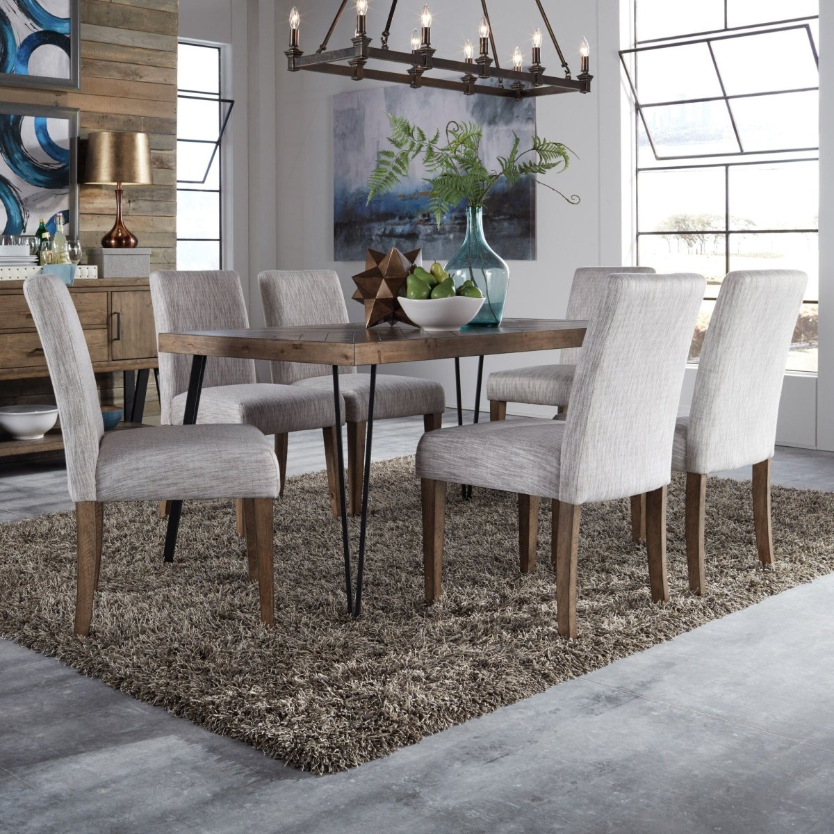 Horizons - Rectangular Table Set 5 Piece Dining Room Sets by Liberty Furniture - Walls Furniture & Mattress