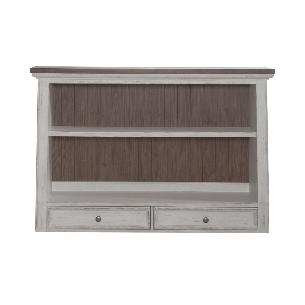 River Place - Angled Server Hutch - White Hutches by Liberty Furniture - Walls Furniture & Mattress