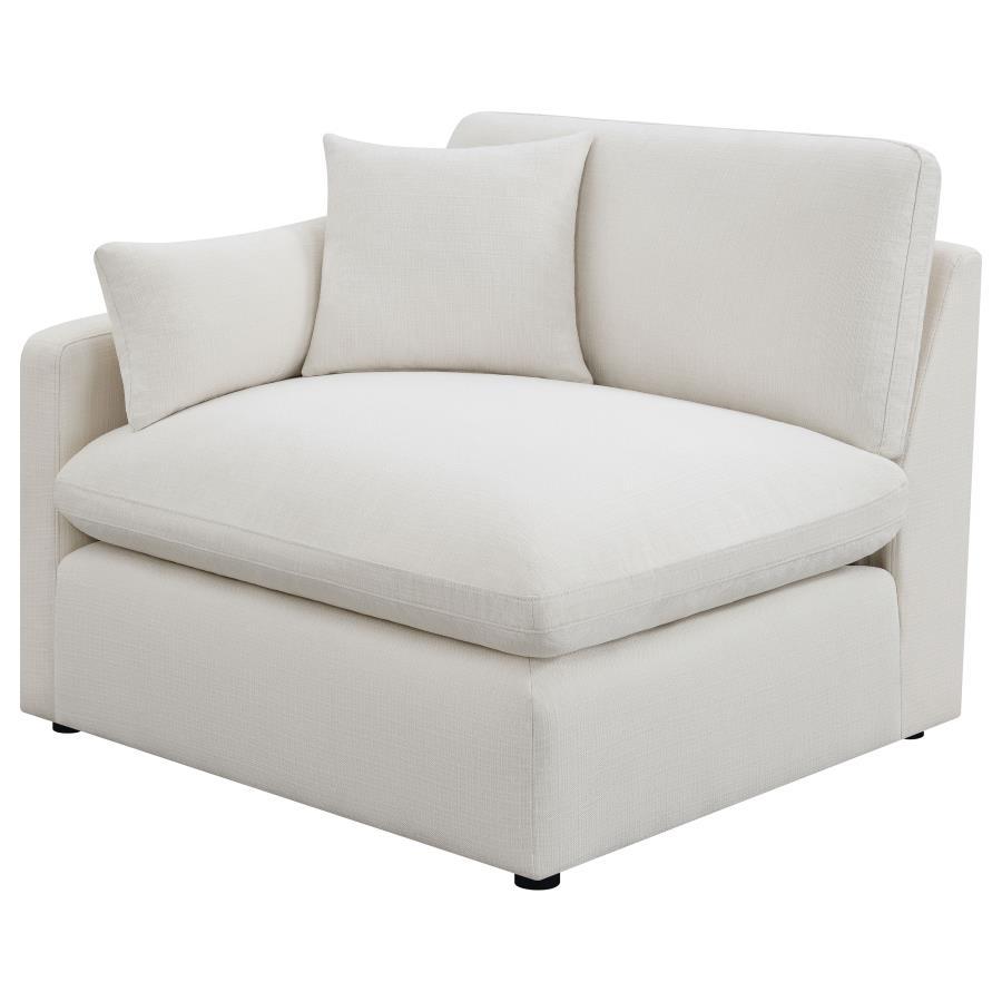 Hobson - Upholstered Modular Sectional Sofa Stationary Sectionals by Coaster Fine Furniture - Walls Furniture & Mattress