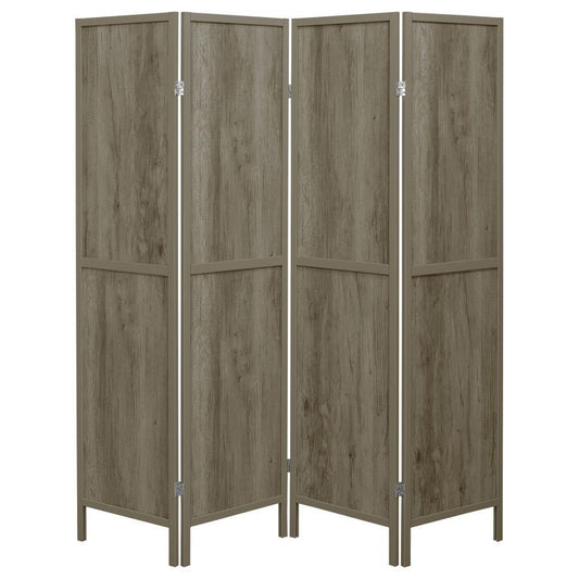 Deepika - 4 - Panel Room Divider Folding Screen Room Dividers by CoasterEveryday - Walls Furniture & Mattress