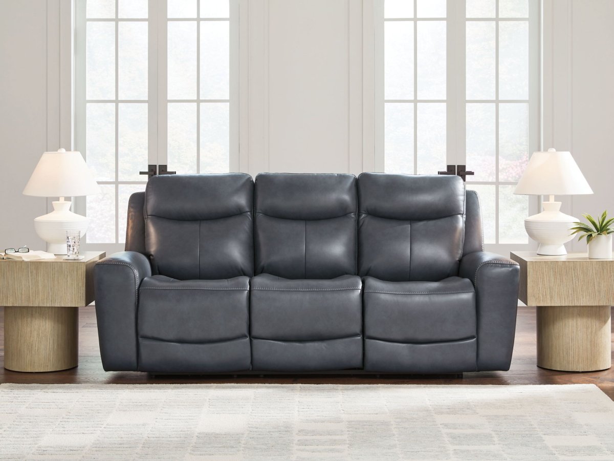 Next Move - Power Reclining Sofa With Adjustable Headrest Reclining Sofas by Signature Design by Ashley® - Walls Furniture & Mattress