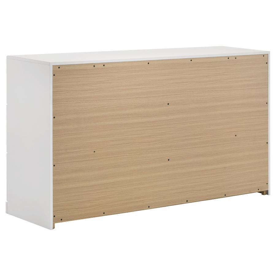 Ines - 6 - Drawer Bedroom Dresser Cabinet Dressers by Coaster Fine Furniture - Walls Furniture & Mattress