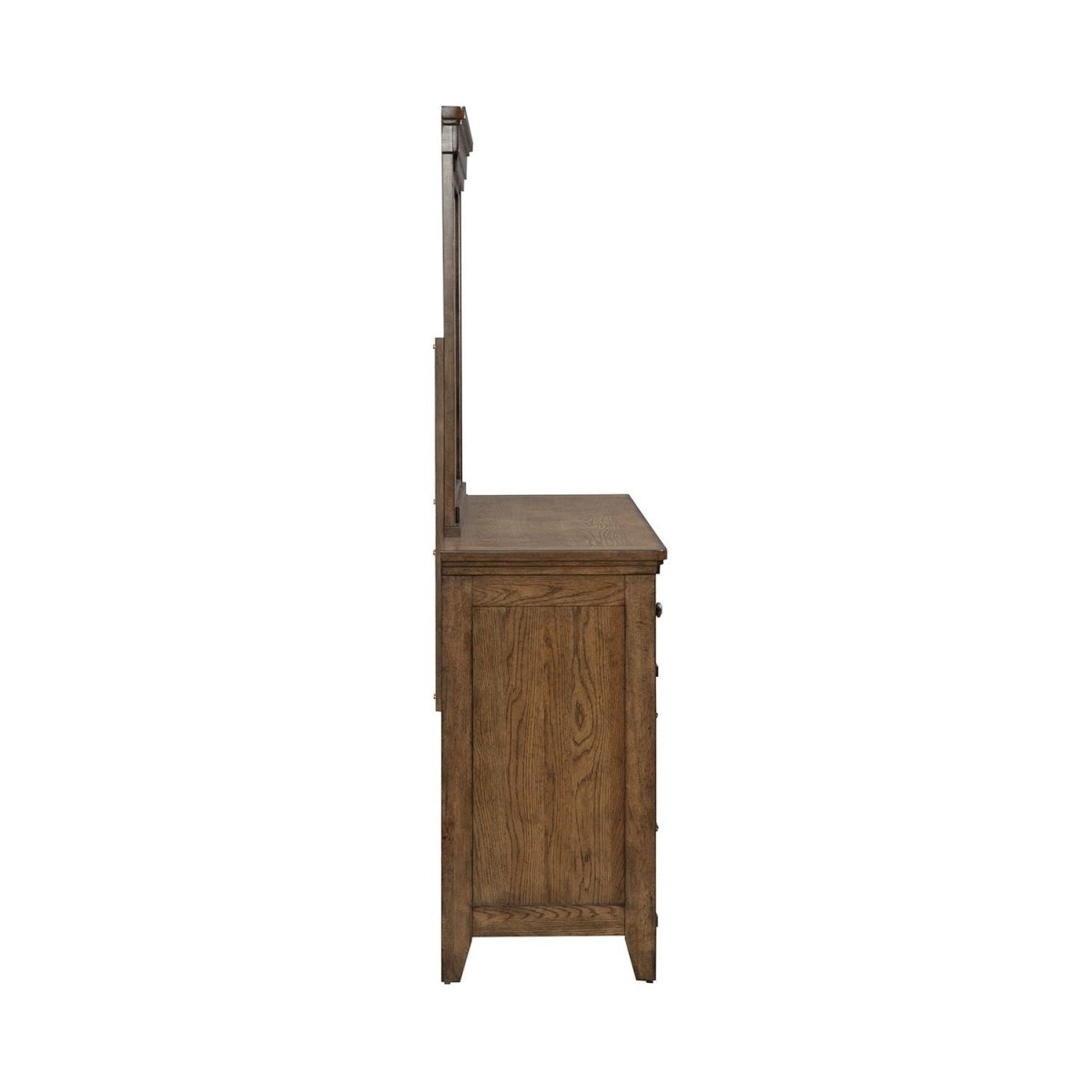 Carolina Park - Dresser & Mirror - Brown Dresser & Mirror by Liberty Furniture - Walls Furniture & Mattress