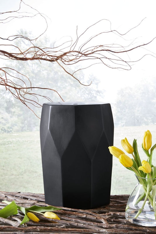 Rhysworth - Stool - Black Accent Stools by Signature Design by Ashley® - Walls Furniture & Mattress