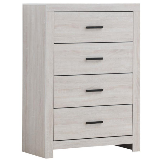 Brantford - 4 - Drawer Bedroom Chest Accent Chests by CoasterEveryday - Walls Furniture & Mattress