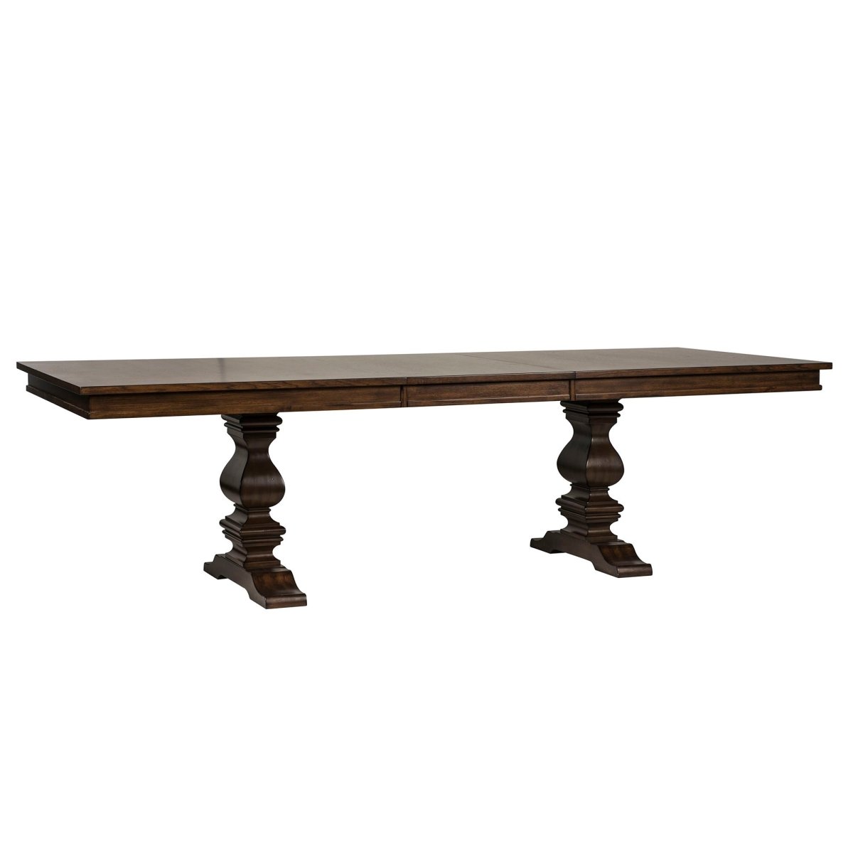 Armand - Trestle Table - Dark Brown Dining Tables by Liberty Furniture - Walls Furniture & Mattress