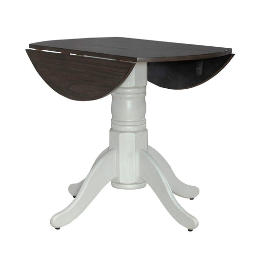 Brook Bay - Drop Leaf Table - White Dining Tables by Liberty Furniture - Walls Furniture & Mattress