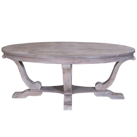 Graystone Mill - Oval Cocktail Table - Graystone Cocktail Tables by Liberty Furniture - Walls Furniture & Mattress