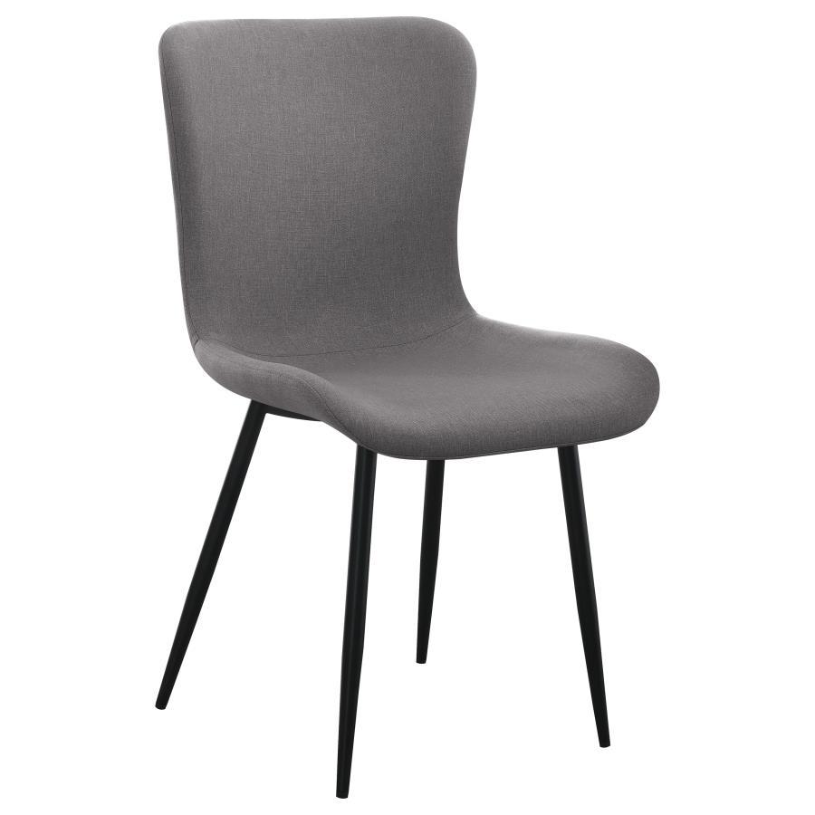 Horizon - Upholstered Dining Side Chair (Set of 2) - Taupe Chair Sets by Coaster Fine Furniture - Walls Furniture & Mattress