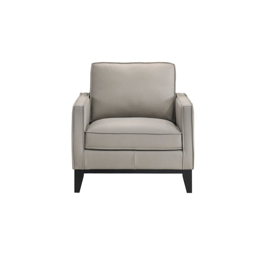 Aaron - Chair - Mist Gray Arm Chairs by New Classic - Walls Furniture & Mattress