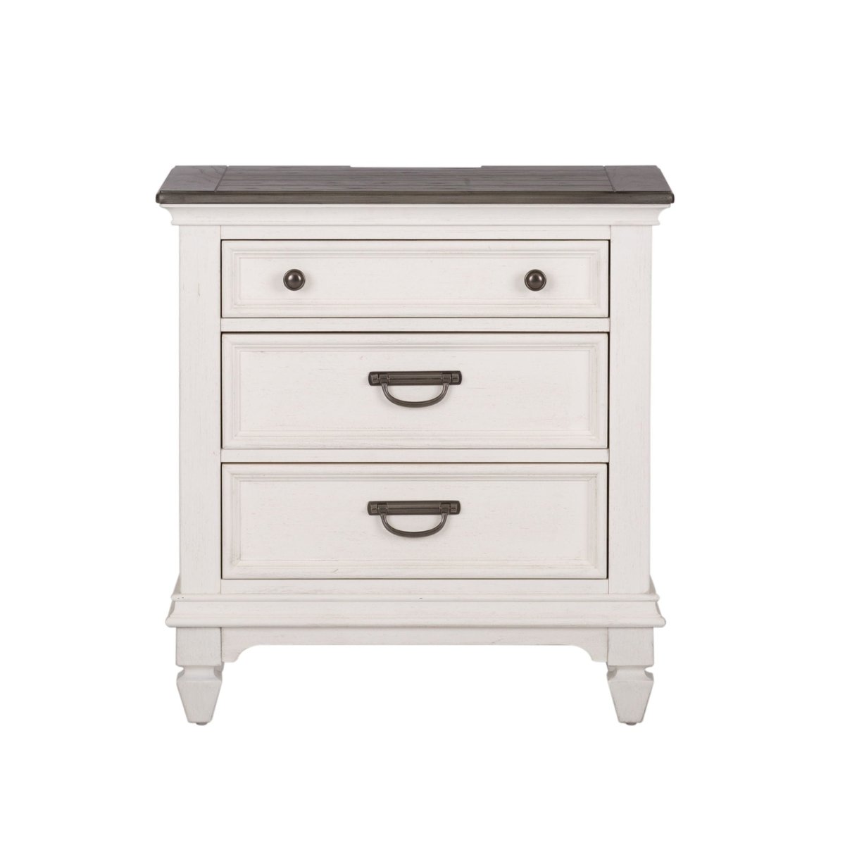 Allyson Park - Nightstand w/ Charging Station Nightstands w/ Charging Stations by Liberty Furniture - Walls Furniture & Mattress