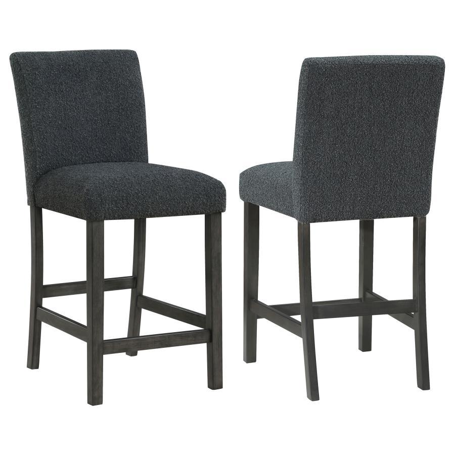 Alba - Boucle Upholstered Counter Height Dining Chair (Set of 2) Chair Sets by CoasterEveryday - Walls Furniture & Mattress