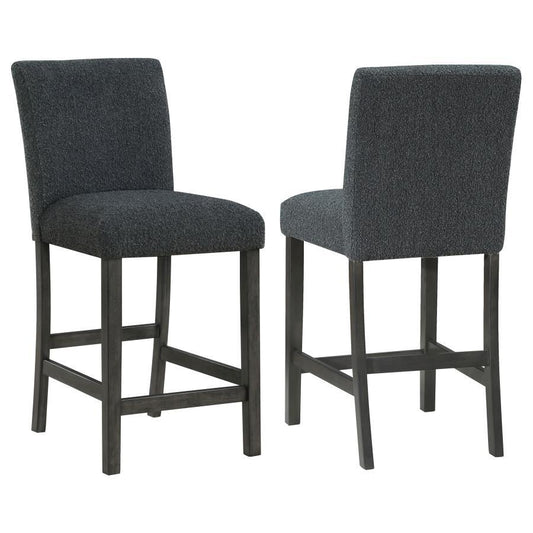 Alba - Boucle Upholstered Counter Height Dining Chair (Set of 2) Chair Sets by CoasterEveryday - Walls Furniture & Mattress