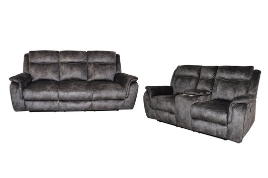 Park City - Reclining Sofa Set Reclining Sofas & Loveseats by New Classic - Walls Furniture & Mattress