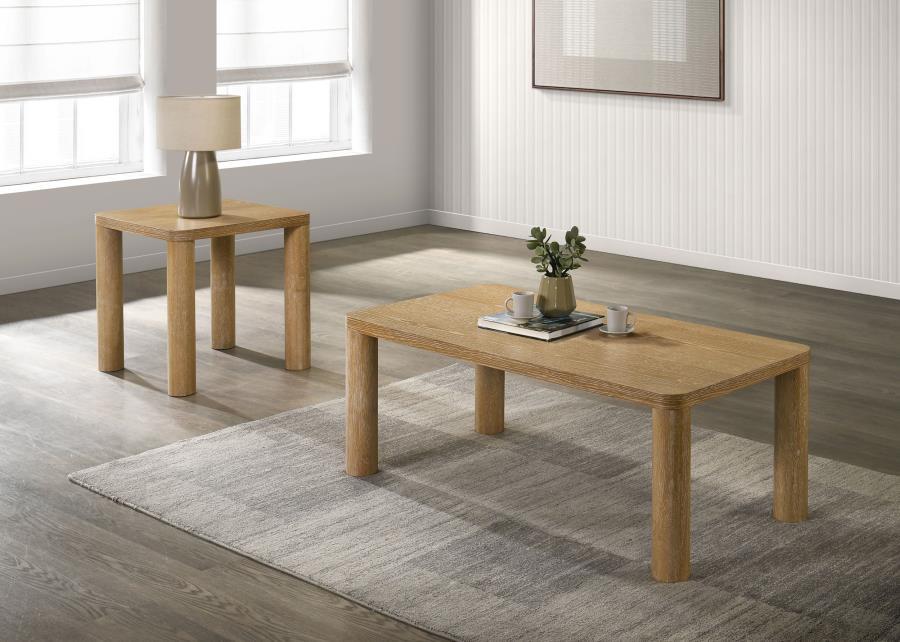 Castlewood - Cocktail Coffee Table Set Table Sets by Coaster Fine Furniture - Walls Furniture & Mattress