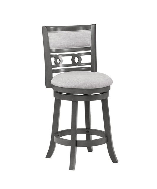 Gia - Swivel Stool Bar Height (28" - 30") by New Classic - Walls Furniture & Mattress