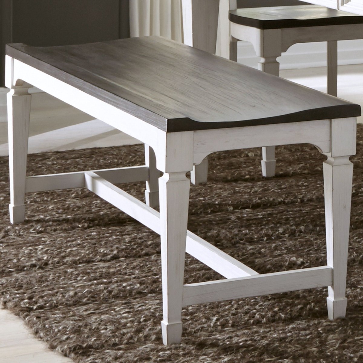 Allyson Park - Wood Seat Bench Dining Benches by Liberty Furniture - Walls Furniture & Mattress