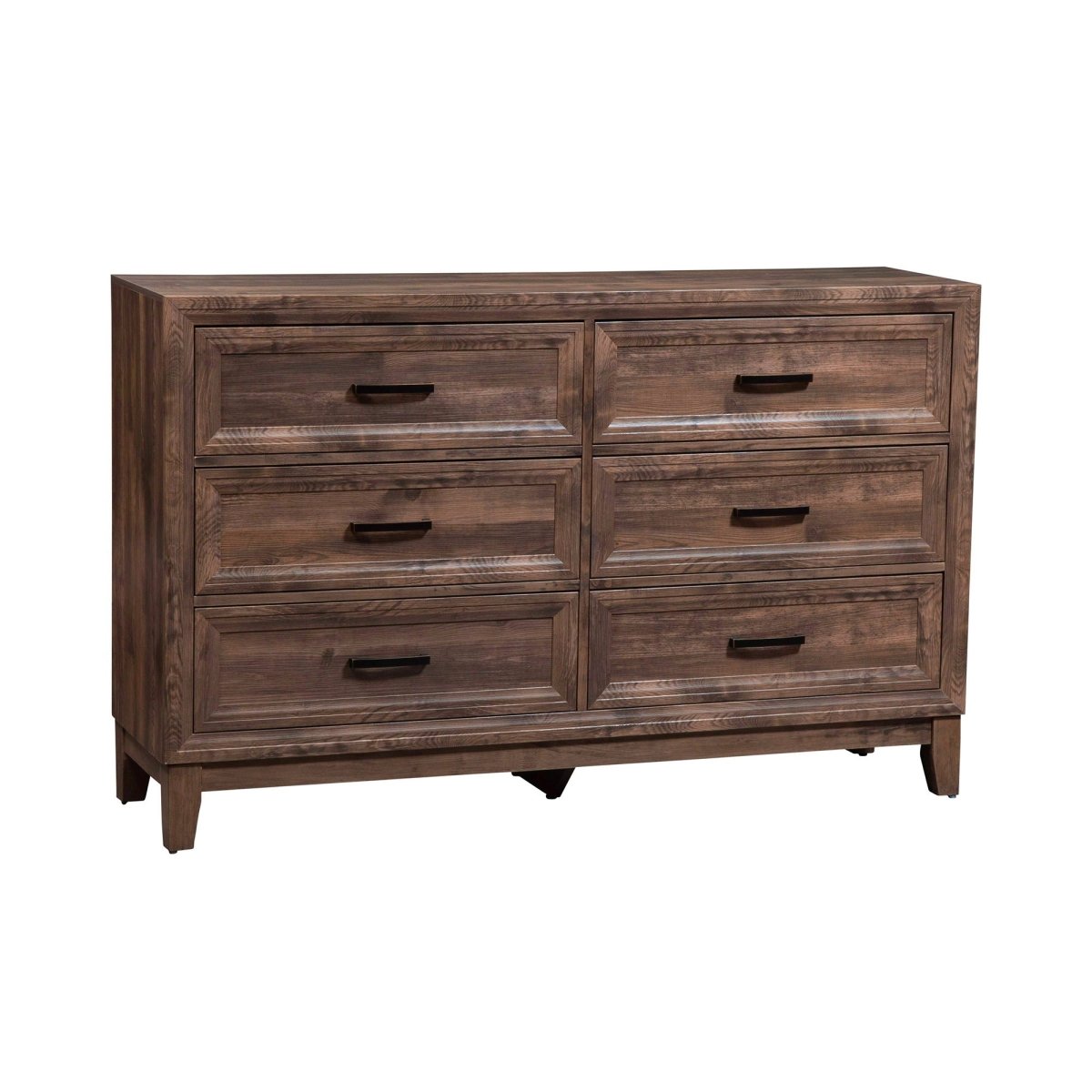 Ridgecrest - 6 Drawer Dresser - Light Brown Dressers by Liberty Furniture - Walls Furniture & Mattress