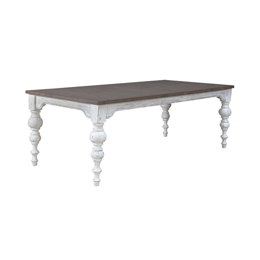 River Place - Rectangular Leg Table - White Dining Tables by Liberty Furniture - Walls Furniture & Mattress