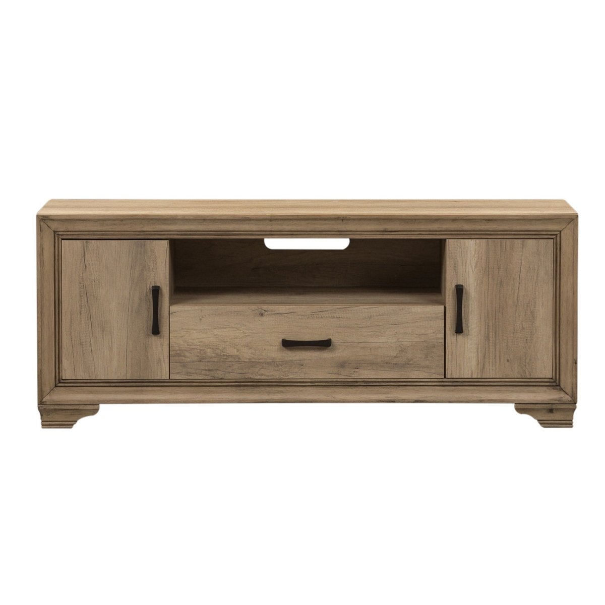 Sun Valley - 60" TV Console - Light Brown TV Stands by Liberty Furniture - Walls Furniture & Mattress