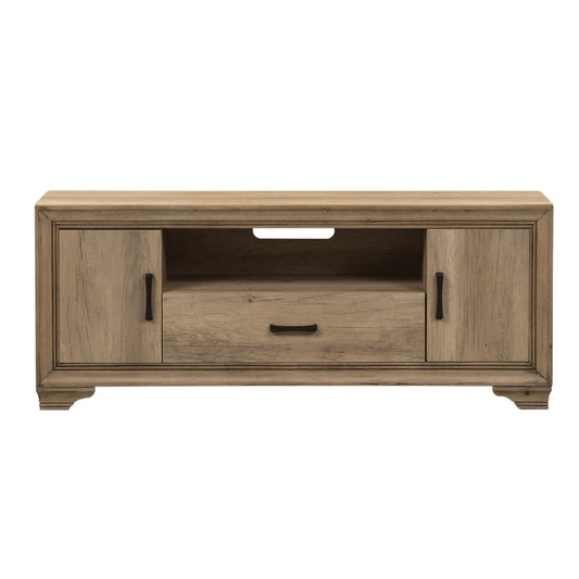 Sun Valley - 60" TV Console - Light Brown TV Stands by Liberty Furniture - Walls Furniture & Mattress