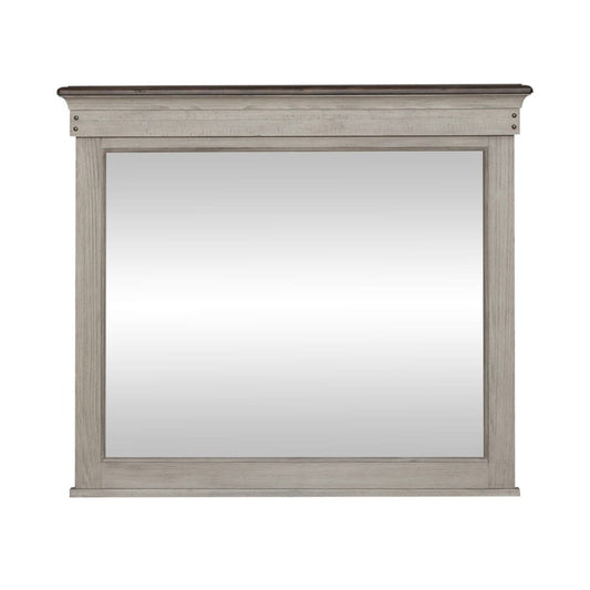 Ivy Hollow - Landscape Mirror - White Landscape Mirrors by Liberty Furniture - Walls Furniture & Mattress