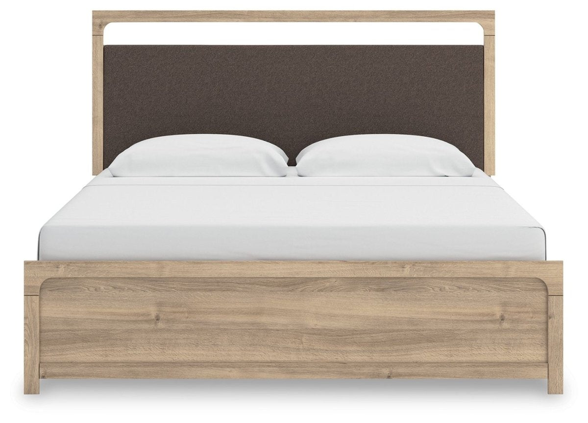 Kinlanni - Upholstered Panel Bed Panel Beds by Signature Design by Ashley® - Walls Furniture & Mattress