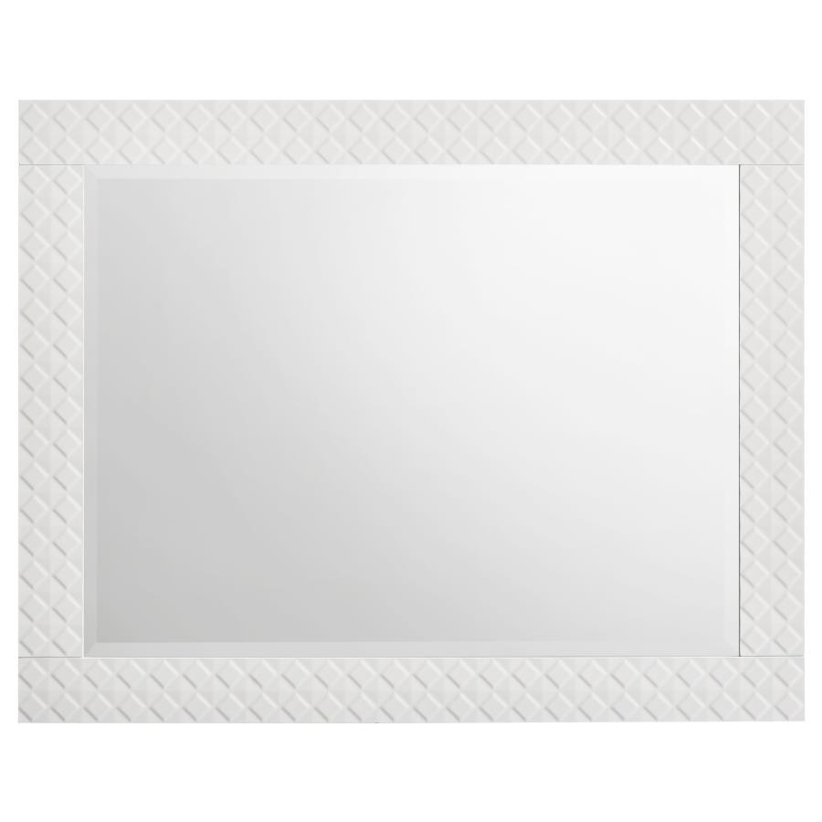 Ives - Dresser Mirror Bedroom Mirrors by Coaster Fine Furniture - Walls Furniture & Mattress