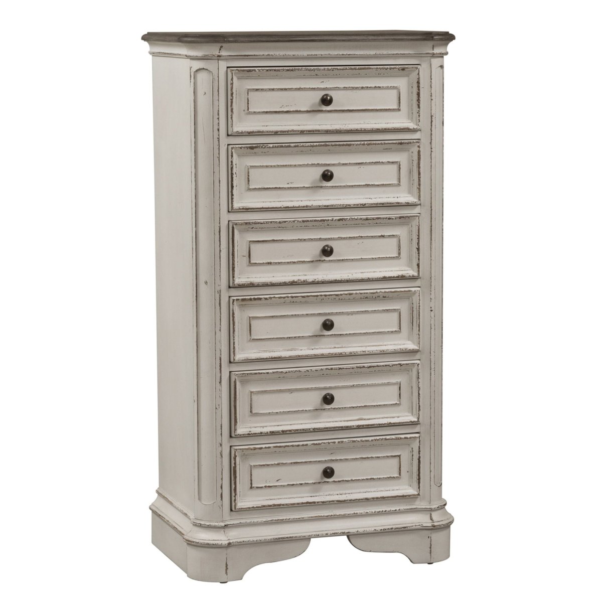 Magnolia Manor - Lingerie Chest - White Lingerie Chests by Liberty Furniture - Walls Furniture & Mattress