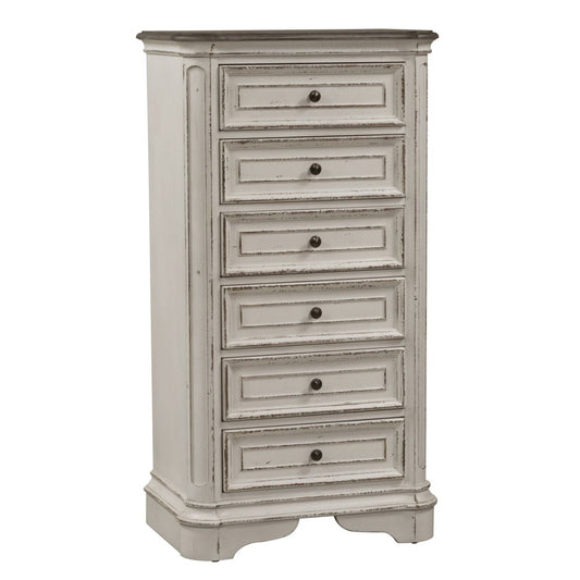 Magnolia Manor - Lingerie Chest - White Lingerie Chests by Liberty Furniture - Walls Furniture & Mattress