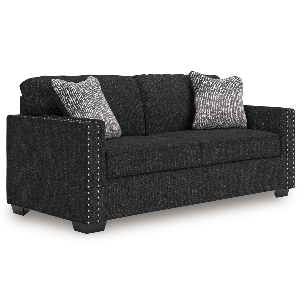Jasmine Peaks - Sofa - Coal Stationary Sofas by Benchcraft® - Walls Furniture & Mattress