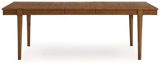 Lyncott - Rectangular Dining Room Extension Table - Brown Dining Tables with Extensions by Signature Design by Ashley® - Walls Furniture & Mattress