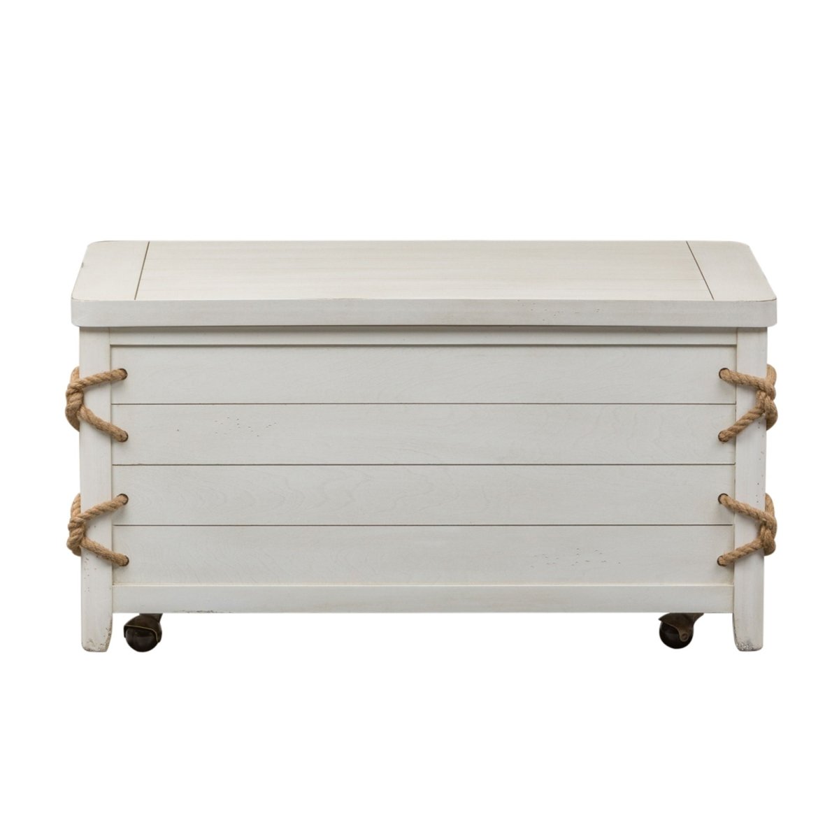 Dockside - Storage Trunk - White Storage Trunks by Liberty Furniture - Walls Furniture & Mattress