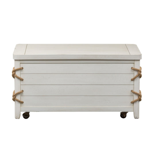 Dockside - Storage Trunk - White Storage Trunks by Liberty Furniture - Walls Furniture & Mattress