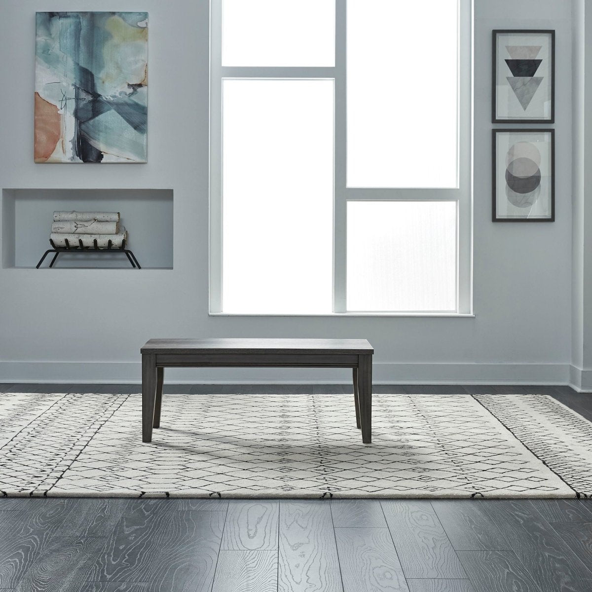 Tanners Creek - Bench - Dark Gray Dining Benches by Liberty Furniture - Walls Furniture & Mattress