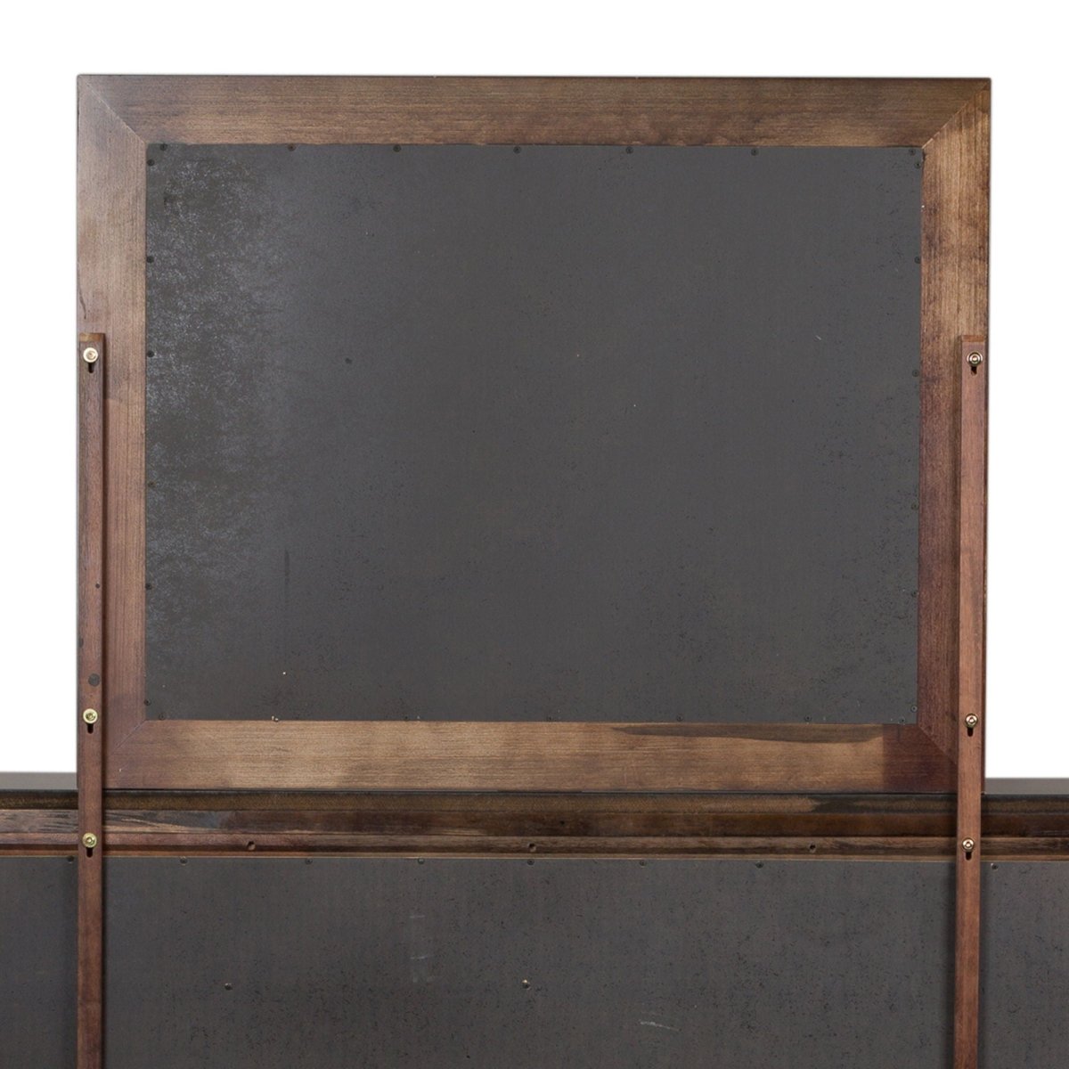 Saddlebrook - Mirror - Dark Brown Bedroom Mirrors by Liberty Furniture - Walls Furniture & Mattress