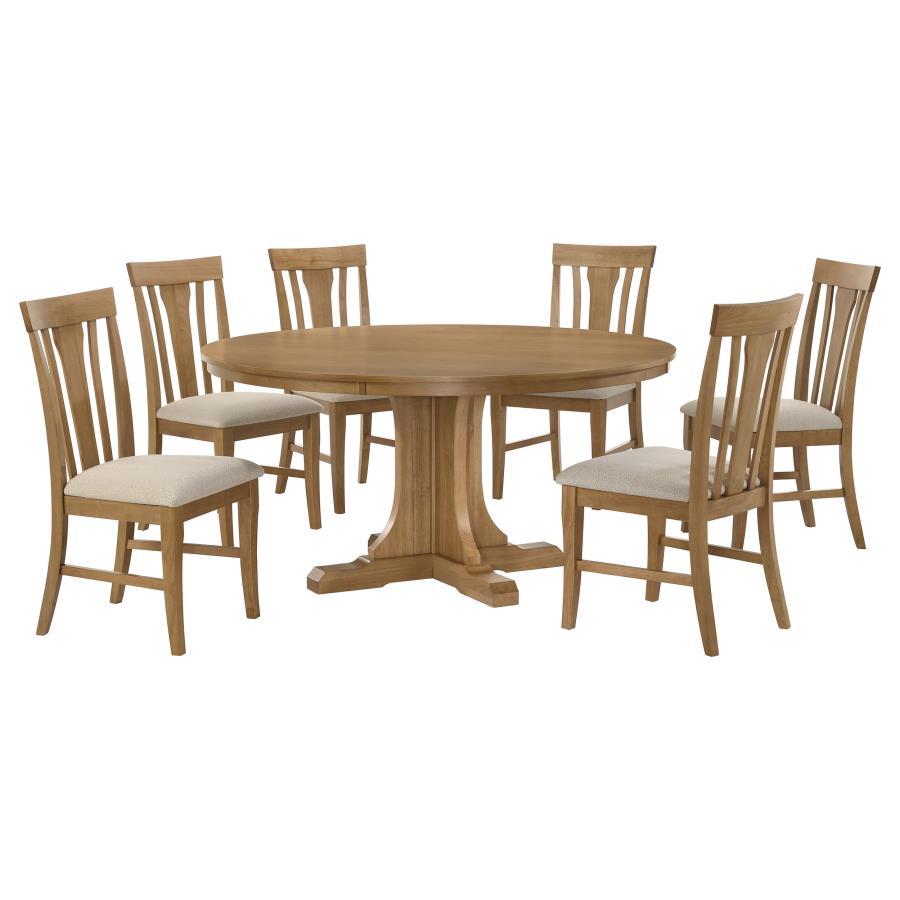 Hartville - Round Dining Table Set 5 Piece Dining Room Sets by Coaster Fine Furniture - Walls Furniture & Mattress