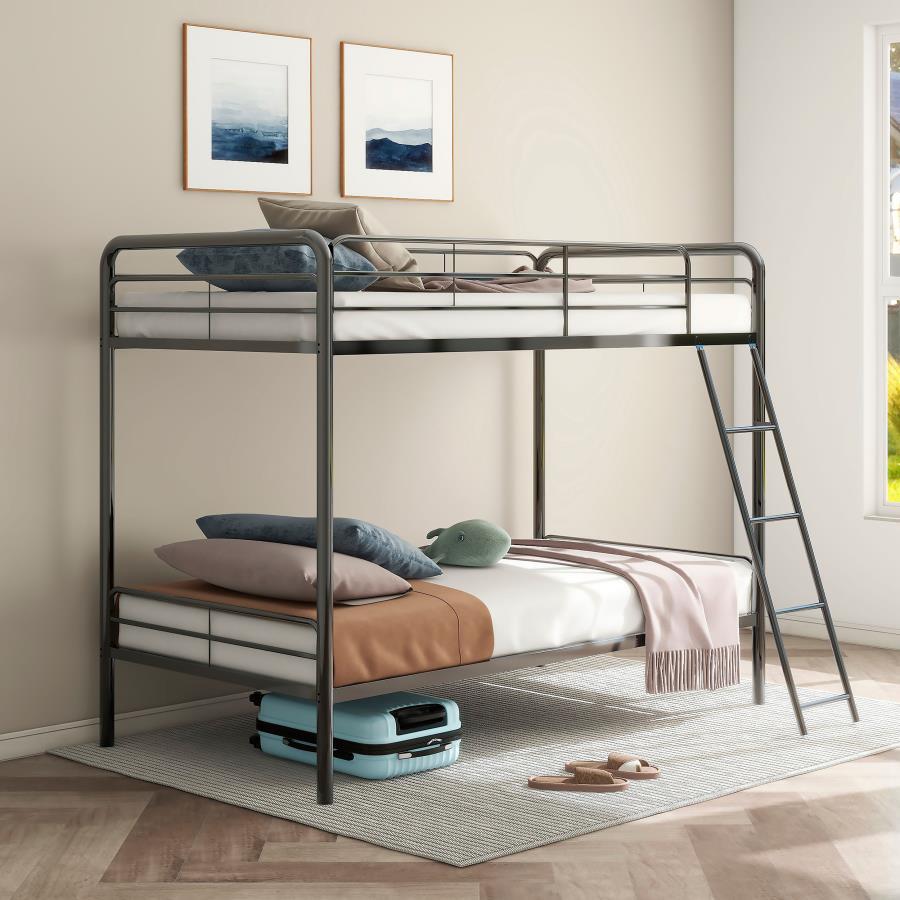 Carson - Metal Bunk Bed Bunk Beds by Coaster Fine Furniture - Walls Furniture & Mattress