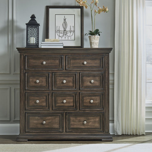 Big Valley - 10 Drawer Chesser Dressers by Liberty Furniture - Walls Furniture & Mattress