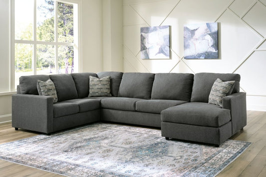Edenfield - Sectional Stationary Sectionals by Signature Design by Ashley® - Walls Furniture & Mattress