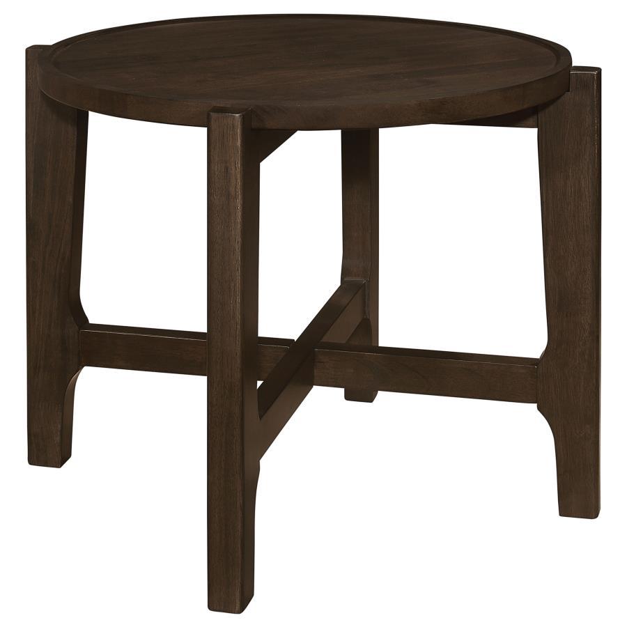 Cota - Solid Wood Coffee And End Table Set Table Sets by Coaster Fine Furniture - Walls Furniture & Mattress