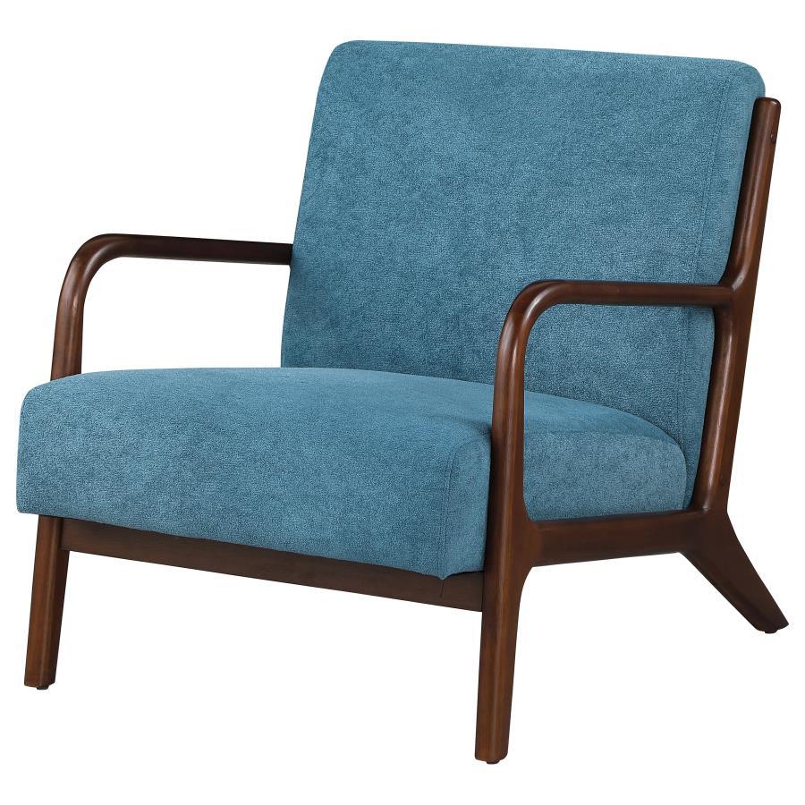 Foster - Upholstered Wood Frame Accent Chair Accent Chairs by CoasterEveryday - Walls Furniture & Mattress