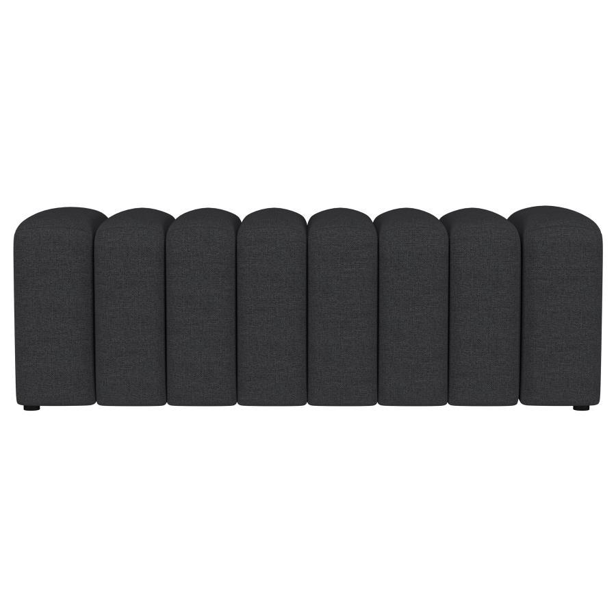 Summer - Fabric Upholstered Tufted Accent Bench Upholstered Benches by Coaster Fine Furniture - Walls Furniture & Mattress