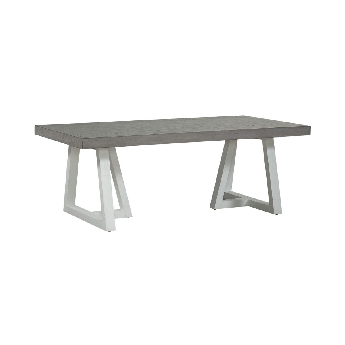 Palmetto Heights - Rectangular Cocktail Table - White Cocktail Tables by Liberty Furniture - Walls Furniture & Mattress