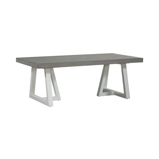 Palmetto Heights - Rectangular Cocktail Table - White Cocktail Tables by Liberty Furniture - Walls Furniture & Mattress