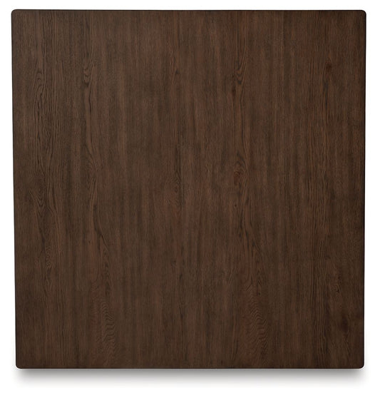 Hannodream - Square Cocktail Table - Warm Brown Cocktail Tables by Signature Design by Ashley® - Walls Furniture & Mattress